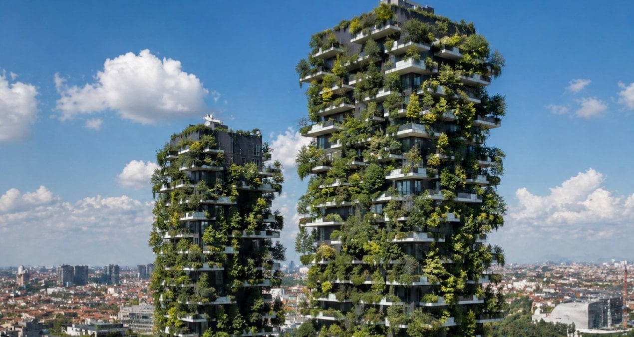 Yeşil Gökdelenler: Milano’da Doğa ile Buluşan Mimari