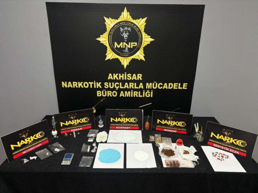 Manisa’da Uyuşturucu Operasyonu